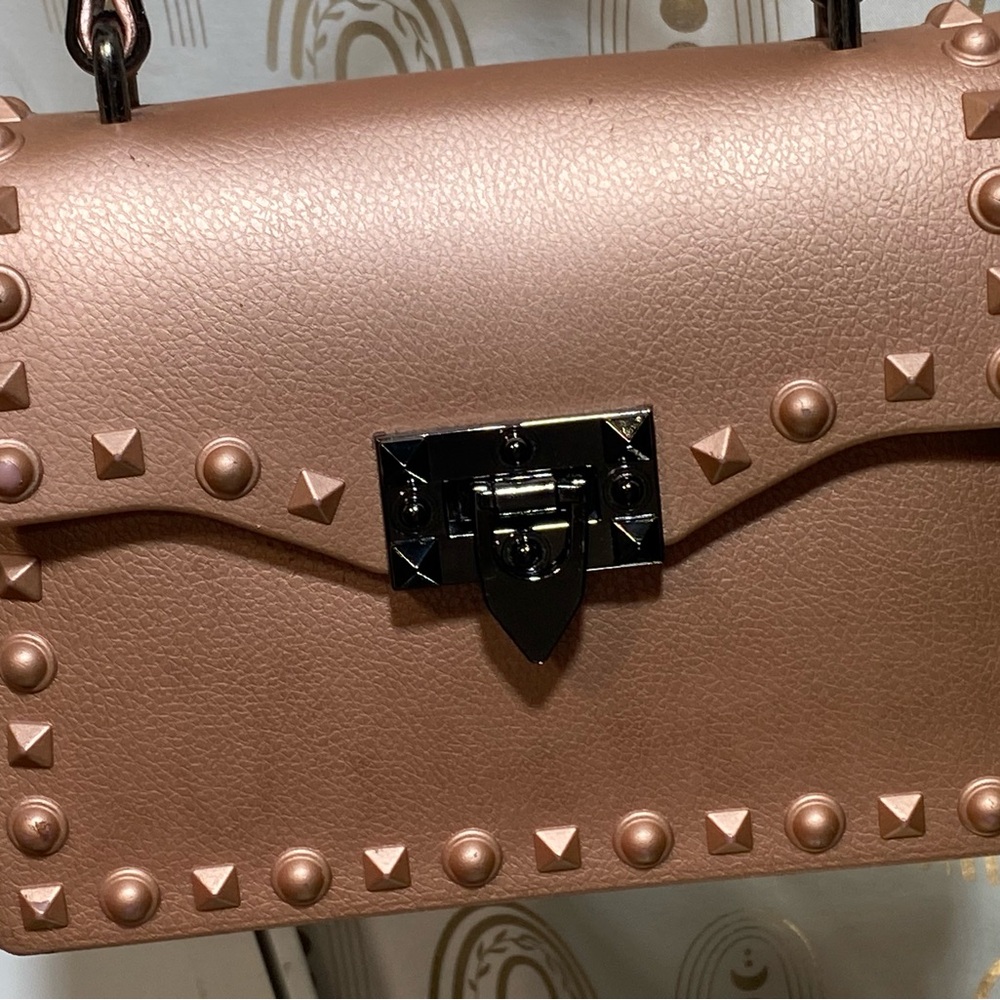 Studded Leather Crossbody Bag - Picture 3 of 8